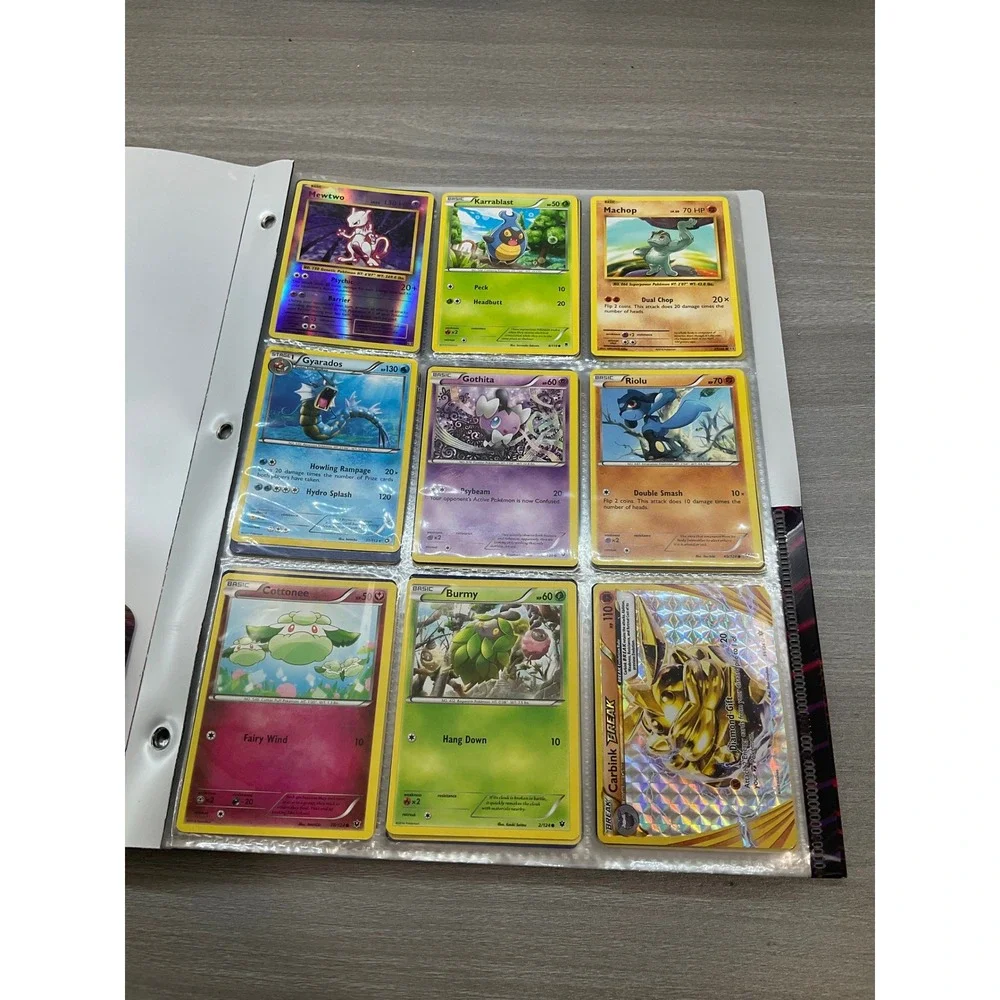 POKEMON 97 CARD COLLECTION AND HOLOGRAPHIC FOLDER